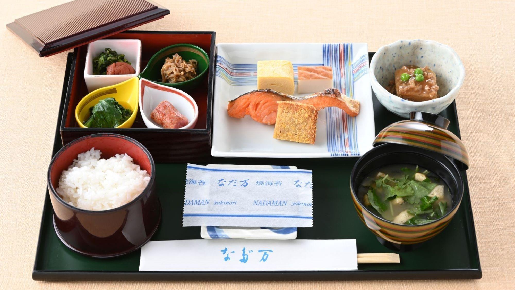 ※広島なだ万「和朝食」イメージ