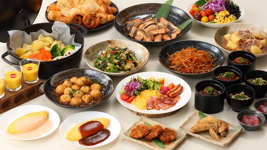 名古屋めしやジェラートなどの朝食メニュー全体