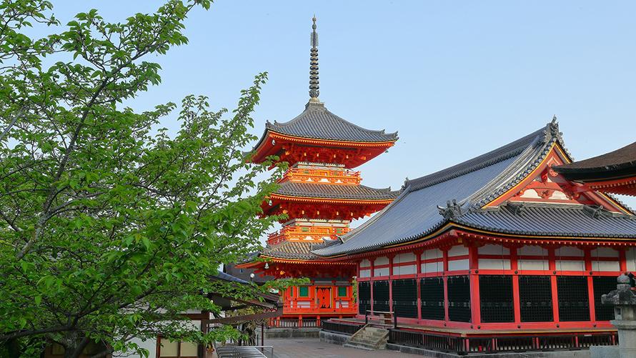 世界遺産 清水寺　三重塔