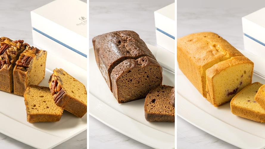 パウンド―ケーキ3種