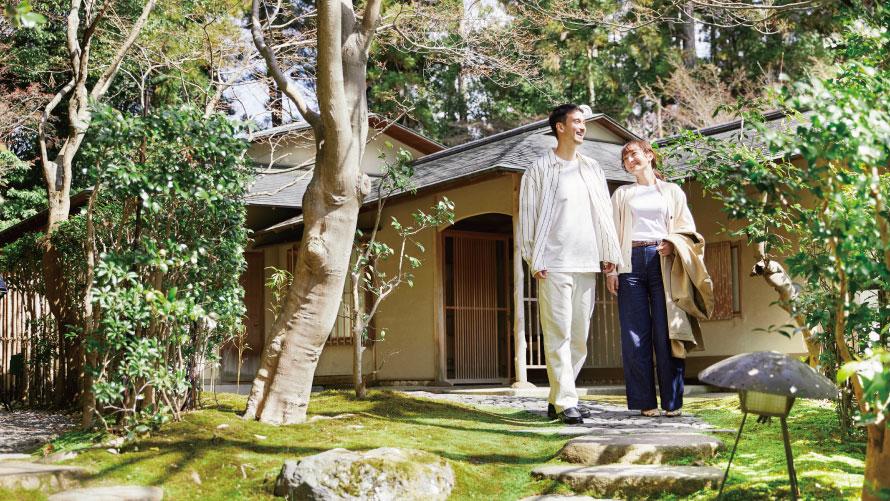 豊かな自然に囲まれてリラックス