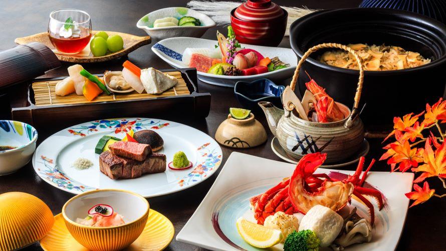 夕食『富士懐石』最上位懐石コース