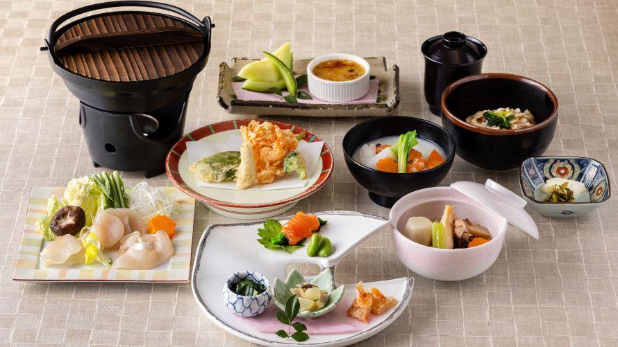 ご夕食イメージ　季節の食材を使用した日本食料理