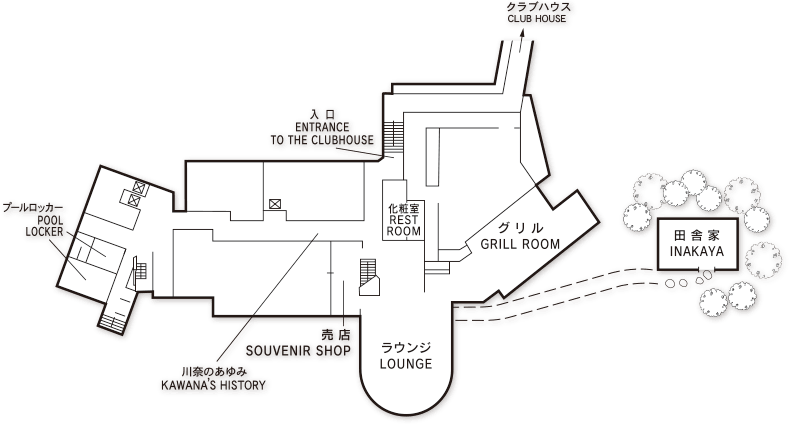 地下1階平面図