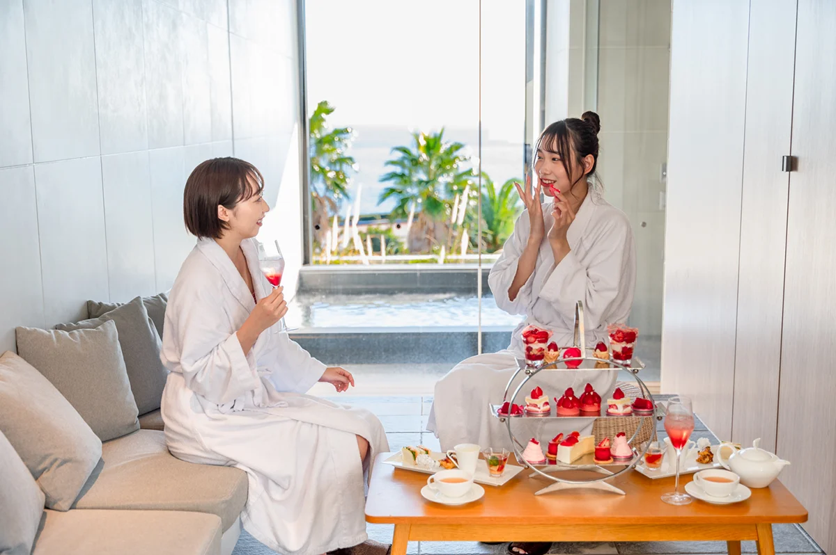 【平日限定】PRIVATE SPAでアフタヌーンティー