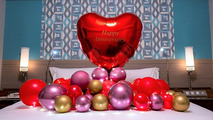balloon art sweet red