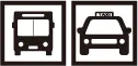 バス・タクシー乗り場