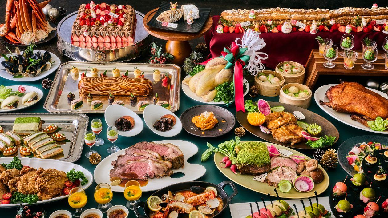 品川プリンスホテルのスタイリッシュなブッフェレストラン「LUXE DINING HAPUNA」のブッフェメニュー一例