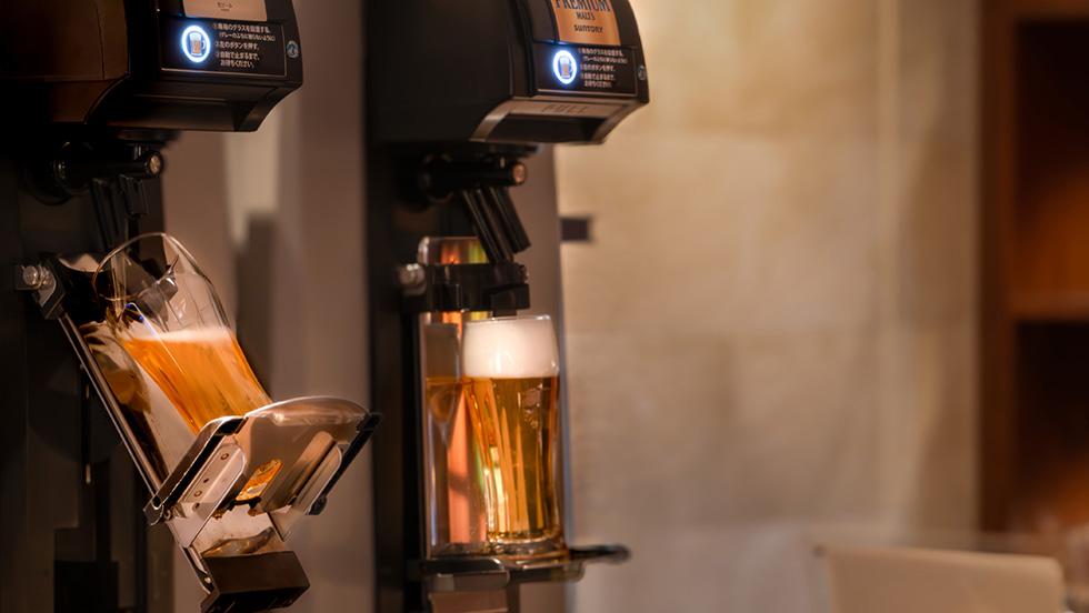 2種類のビールサーバーが導入